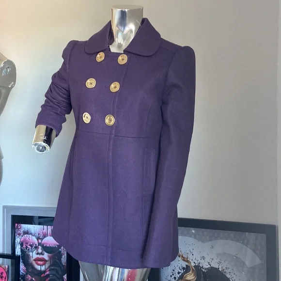 ❌SOLD❌ Juicy Couture Wool Peacoat - Picture 3 of 7